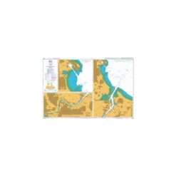 British Admiralty Nautical Chart 2566 Tees and Hartlepool Bays