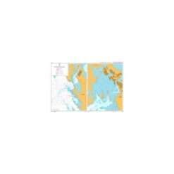 British Admiralty Nautical Chart 2569 Vysotsk and Vyborg