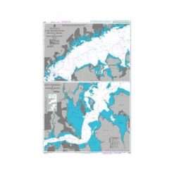 British Admiralty Nautical Chart 2580 Long Island Sound Sheffield Island to Execution Rocks