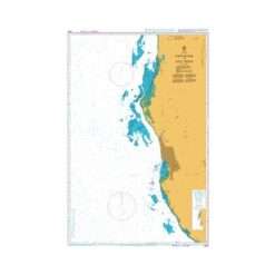 British Admiralty Nautical Chart 2659 Shi`b Nazar to Qita` Kidan