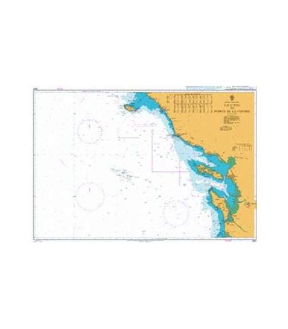 British Admiralty Nautical Chart 2663 Ile d'Yeu to Pointe de la Coubre