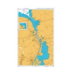 British Admiralty Nautical Chart 2678 Zalew Szczecinski- Southern Part