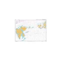 British Admiralty Nautical Chart 2682 Barents Sea Northern Part
