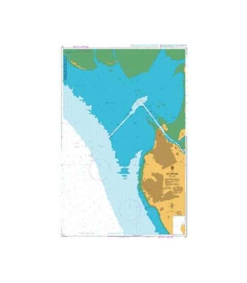 British Admiralty Nautical Chart 27: Bushehr