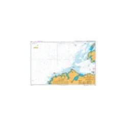 British Admiralty Nautical Chart 2723 Western Approaches to the North Channel