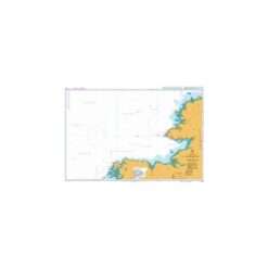 British Admiralty Nautical Chart 2725 Blacksod Bay to Tory Island