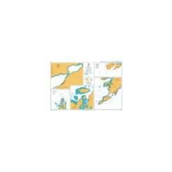 British Admiralty Nautical Chart 2791 Plans in the Banda Sea