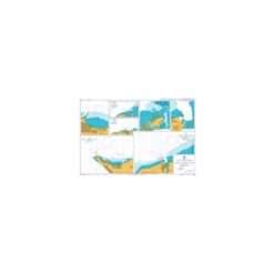 British Admiralty Nautical Chart 2799 Ports on the Coasts of Colombia and Ecuador