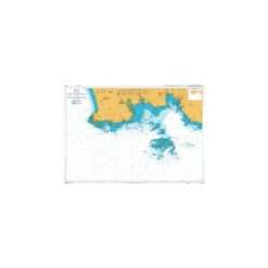 British Admiralty Nautical Chart 2820 Pointe de Penmarc`h to Pointe de Trevignon