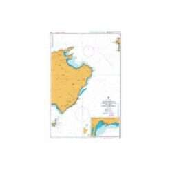 British Admiralty Nautical Chart 2831 Punta Salinas to Cabo de Formentor including Canal de Menorca