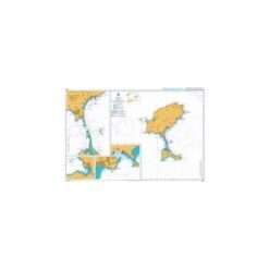 British Admiralty Nautical Chart 2834 Ibiza and Formentera