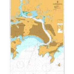 British Admiralty Nautical Chart 29: Brazil – South Coast, Porto de Santos