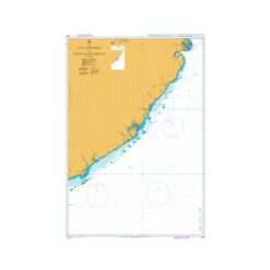 British Admiralty Nautical Chart 2933 Ilha Epidendron to Porto de Mozambique