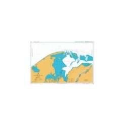 British Admiralty Nautical Chart 2961 Pechorskaya Guba