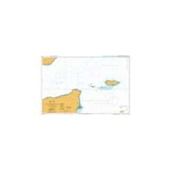 British Admiralty Nautical Chart 2970 Eastern Approaches to the Gulf of Aden