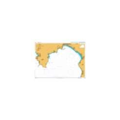 British Admiralty Nautical Chart 3034 Approaches to Palma