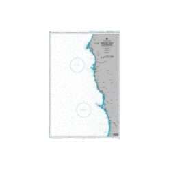 British Admiralty Nautical Chart 3122 Redding Rock to Cape Blanco