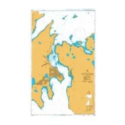 British Admiralty Nautical Chart 3271 Lerwick Harbour and Approaches