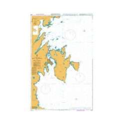 British Admiralty Nautical Chart 3272 Moul of Eswick to Helli Ness