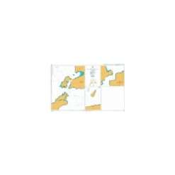 British Admiralty Nautical Chart 3296 Harbours and Passages in Timor