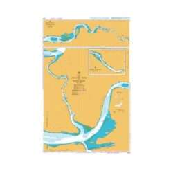 British Admiralty Nautical Chart 3305 Chanomi Creek and Warri River