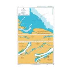 British Admiralty Nautical Chart 3320 Rio Orinoco Boca Grande to Matanzas