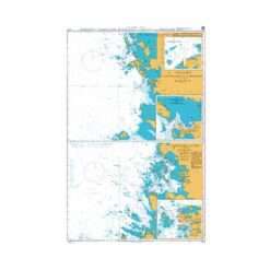 British Admiralty Nautical Chart 3415 Tahkoluoto, Mantyluoto and Rauma with Approaches