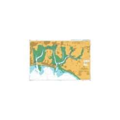 British Admiralty Nautical Chart 3418 Langstone and Chichester Harbours