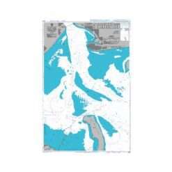 British Admiralty Nautical Chart 3459 New York Lower Bay