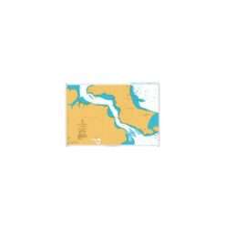British Admiralty Nautical Chart 3471 Selat Bangka and Approaches to Pangkalbalam
