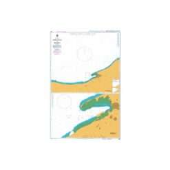 British Admiralty Nautical Chart 3530 Approaches to Berbera