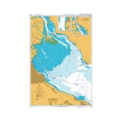 British Admiralty Nautical Chart 3561 La Plata to Nueva Palmira