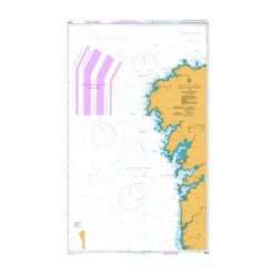 British Admiralty Nautical Chart 3633 Islas Sisargas to Montedor