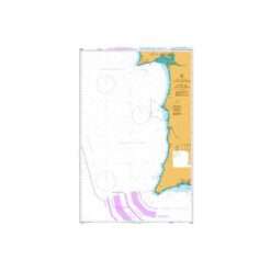 British Admiralty Nautical Chart 3636 Cabo Espichel to Cabo de Sao Vicente