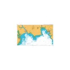 British Admiralty Nautical Chart 3641 Loctudy to Concarneau