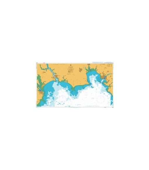 British Admiralty Nautical Chart 3641 Loctudy to Concarneau