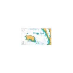British Admiralty Nautical Chart 3655 Jersey and Adjacent Coast of France