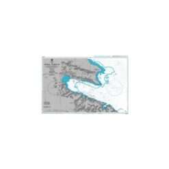 British Admiralty Nautical Chart 3657 Mersa Tobruch