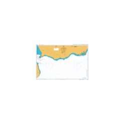 British Admiralty Nautical Chart 3661 Bab el Mandeb to Aden Harbour