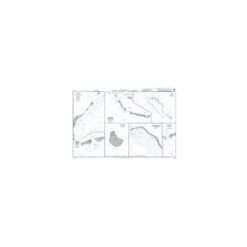 British Admiralty Nautical Chart 3664 Plans in Archipel des Tuamotu