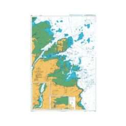 British Admiralty Nautical Chart 3673 Ile de Brehat and Anse de Paimpol Entrance to Le Trieux