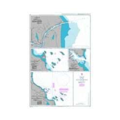British Admiralty Nautical Chart 374 Ports in the Gulf of Mexico