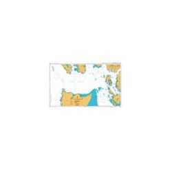 British Admiralty Nautical Chart 3754 Dixon Entrance