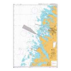 British Admiralty Nautical Chart 3829 Nurminen to Uskalinmaa