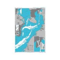 British Admiralty Nautical Chart 3848 Tampa Bay