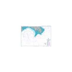 British Admiralty Nautical Chart 3857 Southern Approaches to The Mississippi River