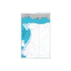 British Admiralty Nautical Chart 3858 Pass a Loutre to Dauphin Island