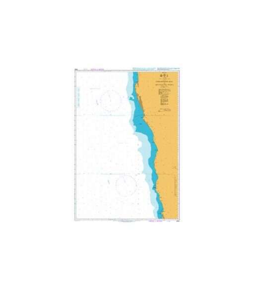 British Admiralty Nautical Chart 3860 Conception Bay to Hottentot Point