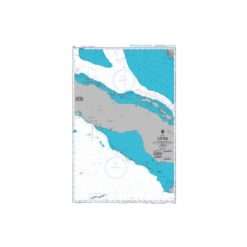 British Admiralty Nautical Chart 3866 Cuba Middle Sheet