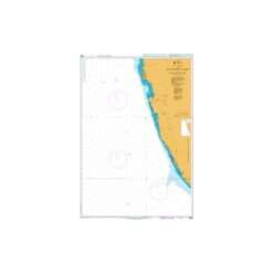 British Admiralty Nautical Chart 3869 Hottentot Point to Chamais Bay